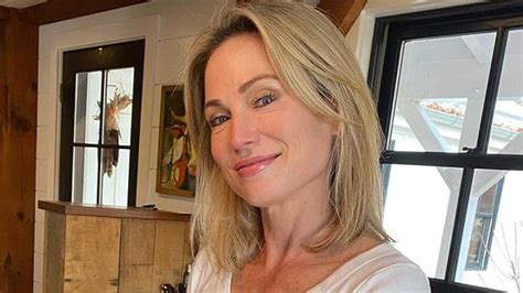 GMA S Amy Robach Stuns In Barely There Bikini Inside Huge Kitchen In