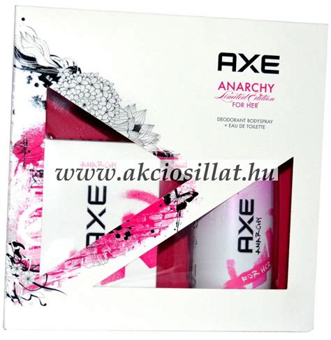 Axe Anarchy For Her Ajándékcsomag Rendelés Olcsó Parfüm és Parfüm Ut