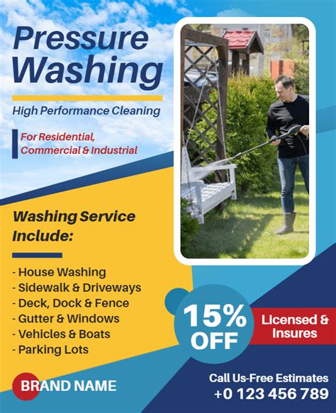 Pressure Washing Flyer Ideas