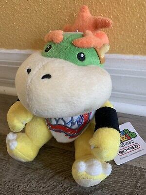 Authentic Official Sanei Super Mario Bowser Jr Plush Nintendo Japan