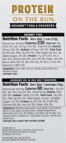 Bumble Bee Prime® Protein On The Run® Tuna Snack Kit 35 Oz Kroger