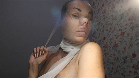 Nylon White Stocking Make Perfect Pinched Nose Story Of GREAT And SEXY BRUNETTE Clips Sale