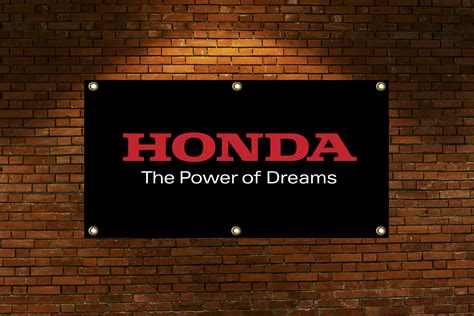 HONDA Banner HONDA Racing Motorbike Banner, Moto Banner, Vinyl Banner, Racing Banner, Garage ...