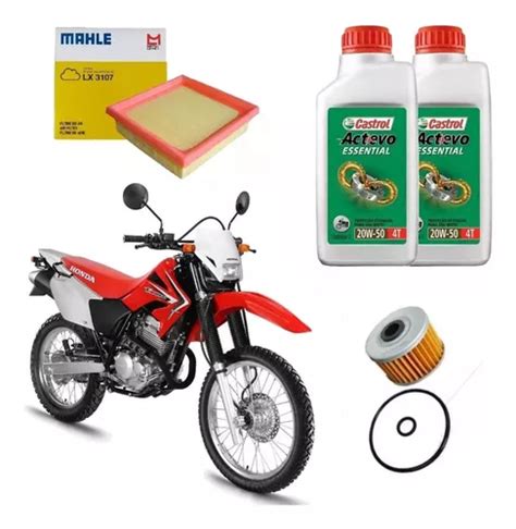 Kit Leo Castrol W Xr Tornado Filtro Fvc Lx Frete Gr Tis