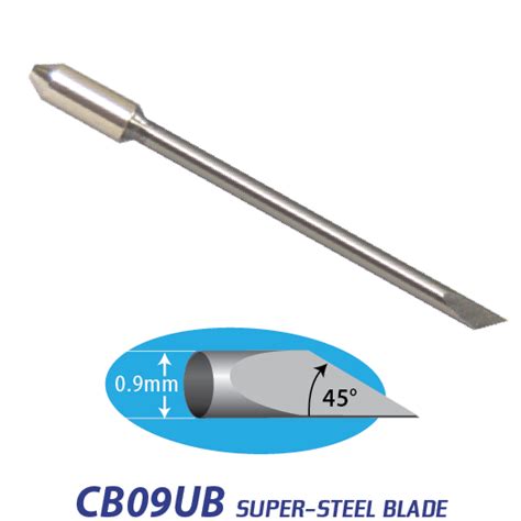 Graphtec CB09UB 0.9mm Supersteel Blade | Blades | Graphtec GB