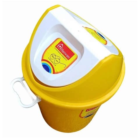 Hariware Plastic Swing Dustbin Shape Cylindrical At Rs In Pimpri