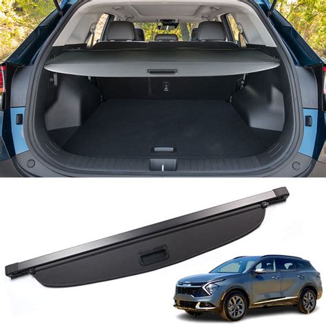 Car Interior Accessories Retractable Trunk Tonneau Cargo Cover For Kia