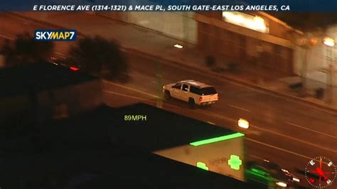 Lapd Arrests Robbery Suspects After High Speed Chase Through Los