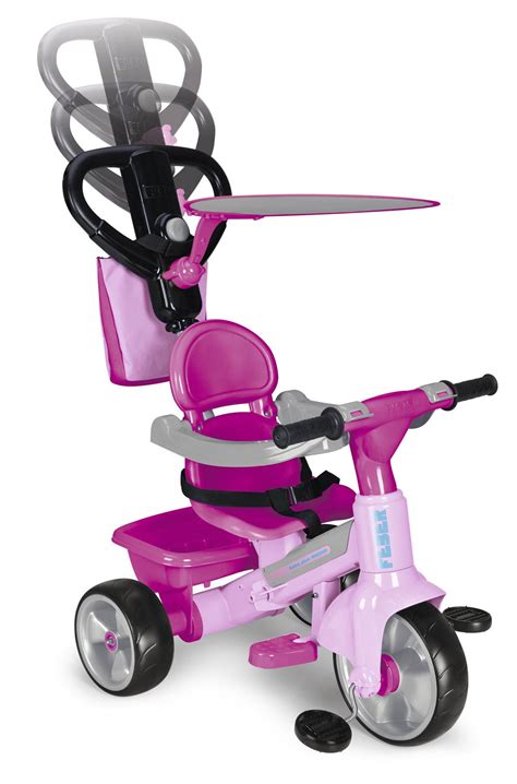 Tricycle Volutif Feber Trike Baby Plus Music Rose Pour Enfants De