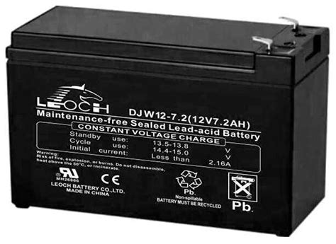 Аккумулятор Leoch DJW 12-4.5 (12В, 4.5Ач / 12V, 4.5Ah / Вывод T1) 💬 ...