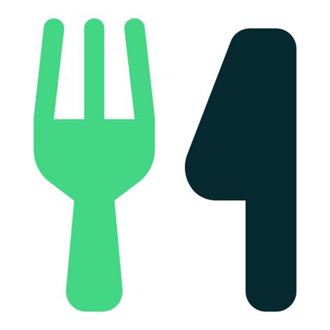Cutlery Generic Color Fill Icon