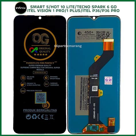 Jual Lcd Touchscreen Infinix Smart Hot Lite Tecno Spark Go Itel Vision Pro