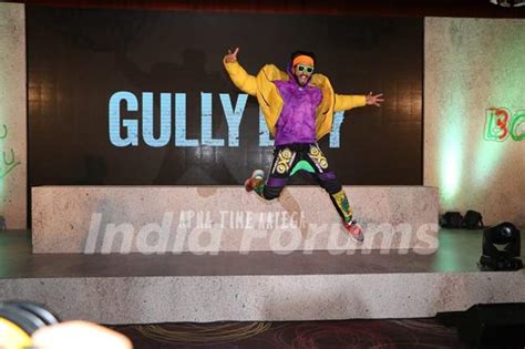 Ranveer Singh at Gully Boy Trailer launch Media