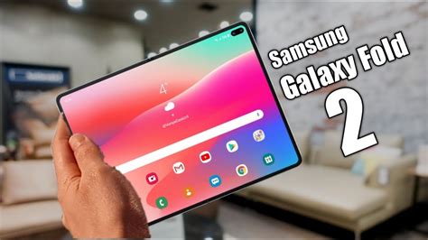 Samsung Galaxy Fold 2 First Look Samsung Foldable Phone 2 First Look Foldable Phone Youtube