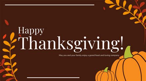 Free Thanksgiving Day Design Background Template To Edit Online
