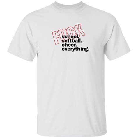 Aclu Shop Fuck Everything T Shirt Resttee