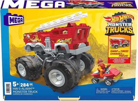 Mega Hot Wheels Monster Trucks Alarm Atvhhd Klocki Plastikowe Niskie Ceny I Opinie W Media