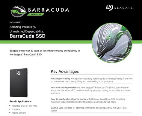 Seagate lanza su nueva línea de Barracuda SSD - TecnoGaming