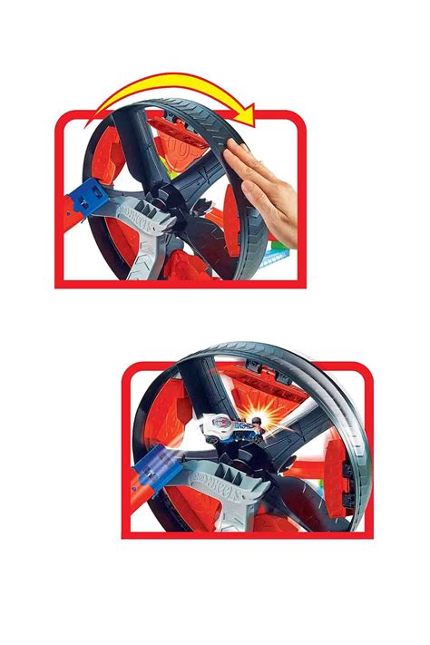Hot Wheels Dönen Tekerlek Macerası Yarış Seti
