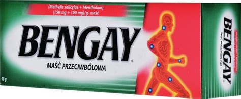 BEN GAY Maść Przeciwbólowa g Maści i żele przeciwbólowe Sklep internetowy Aptekawsieci pl