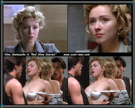 Naked Nina Siemaszko In Red Shoe Diaries