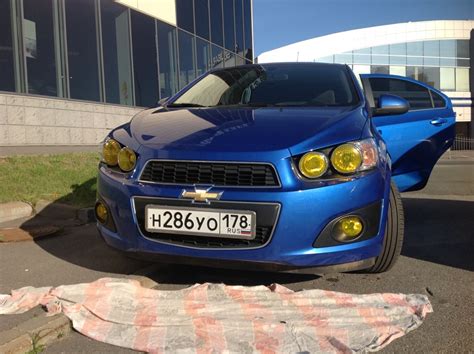 Пленка на фары — Chevrolet Aveo Sedan (2G), 1,6 л, 2012 года | стайлинг ...