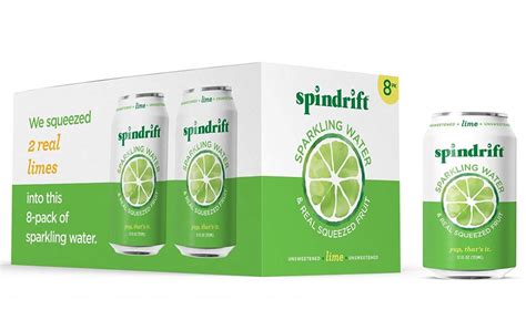 Spindrift Sparkling Water Lime Flavor 2019 02 25 Prepared Foods