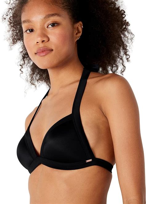 Amazon Victoria S Secret Pink Push Up Triangle Bikini Top Wireless Womens Swimsuit Top