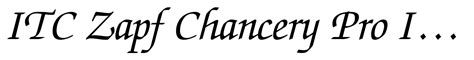 ITC Zapf Chancery Font | Webfont & Desktop | MyFonts