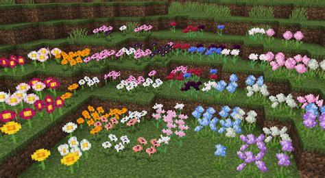 Bushy Hybrid Flowers Gallery Minecraft Resource Packs CurseForge