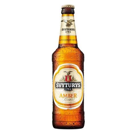 Svyturys Amber Beer Ml Buy Now At Carry Out Off Licence