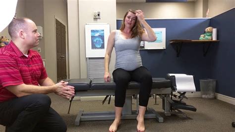 Chiropractic Adjustment Of A 34 Week Pregnant Woman Youtube