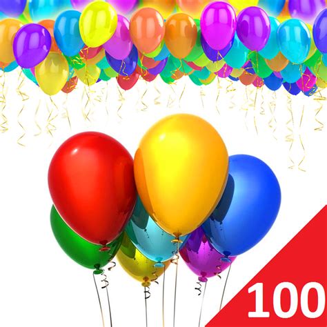 Воздушные шары с гелием 100 штук