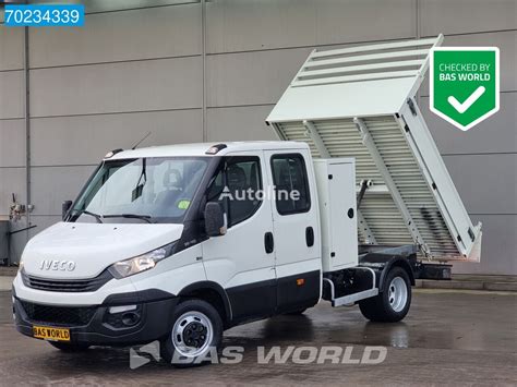 Iveco Daily C Kipper Dubbel Cabine Kist Kg Trekhaak Euro Tipp