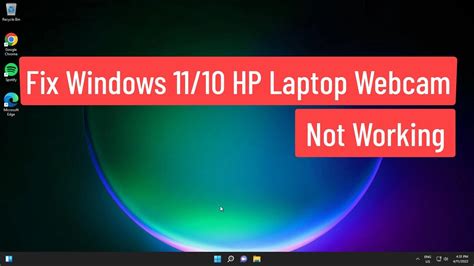 Fix Windows 11 10 HP Laptop Webcam Not Working YouTube