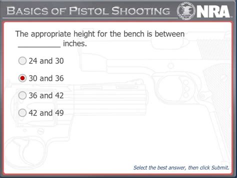 Bsis Firearms Assessment Practice Test