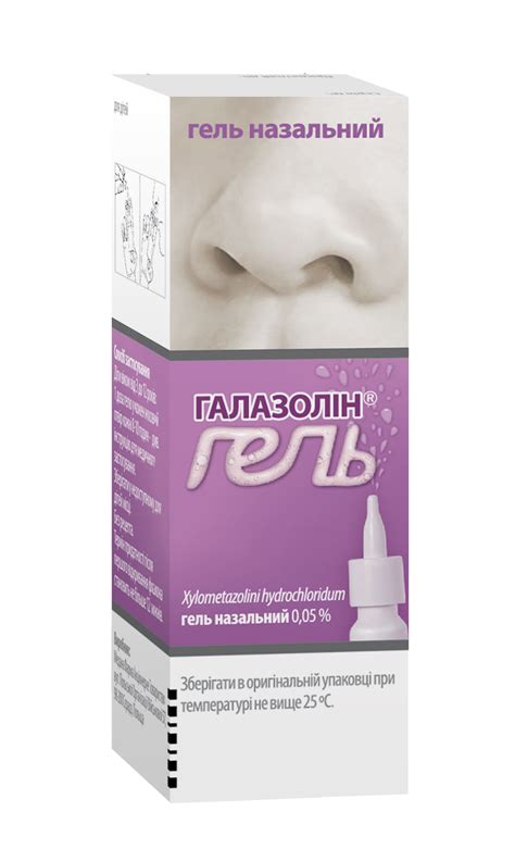 Чесні відгуки про Галазолін гель назальний 0,05%, 10 мл - Polpharma від ...