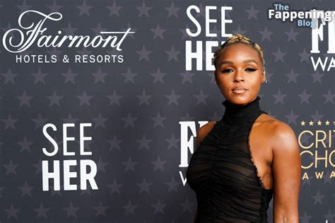 Janelle Monae Flashes Her Nude Boobs At The 28th Annual Critics Choice Awards In LA 108 Photos