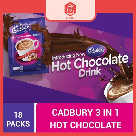 Cadbury In Hot Chocolate Compound Drink With Real Cadbury Chocolate Taste Sachets X G