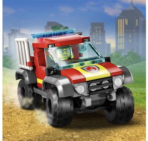 Lego City 4x4 Fire Truck Rescue