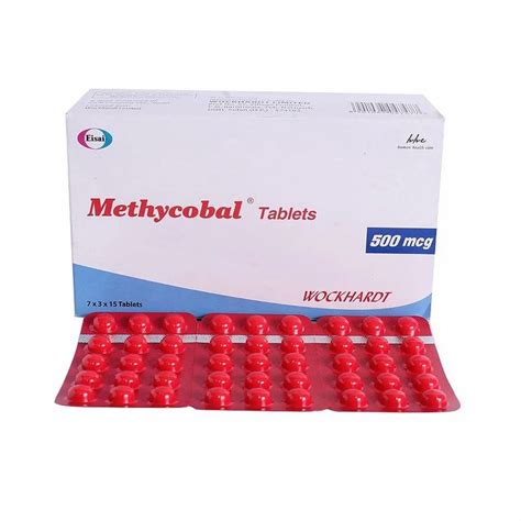 500 Mcg Methycobal Tablets At Rs 80box Pharmaceutical Tablets In