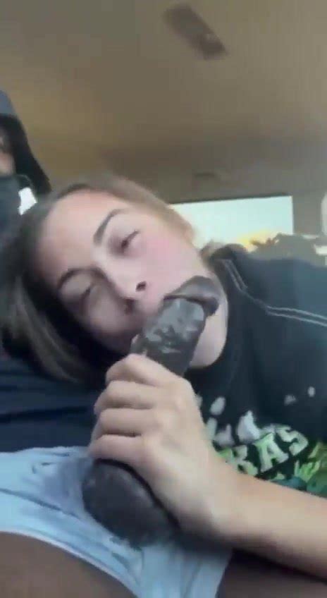 Cute Blonde Gags On Black Dick ThisVid