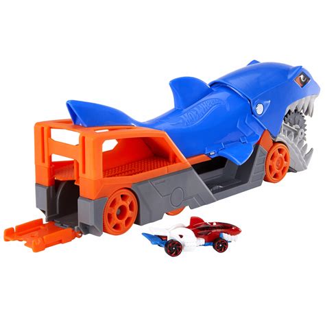 Set De Joaca Hot Wheels Transportator Shark Chomp Emag Ro