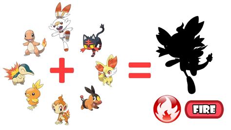 Scorbunny And Friends All Fire Type Pok Mon Starters Fusion Gen