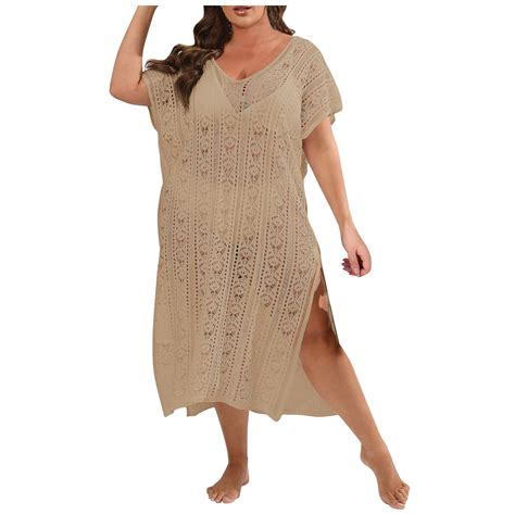 plus size swim cover up 2