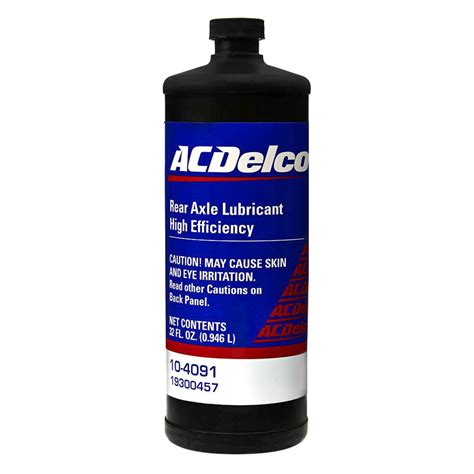 ACDelco 10 4091 GM Original Equipment API GL 5 Differential Fluid