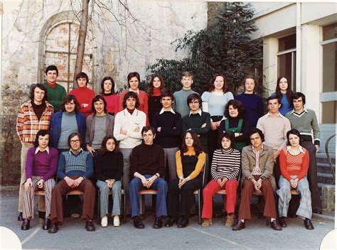 Photo de classe 2 AB3 de 1972 Lycée Gay Lussac Copains d avant