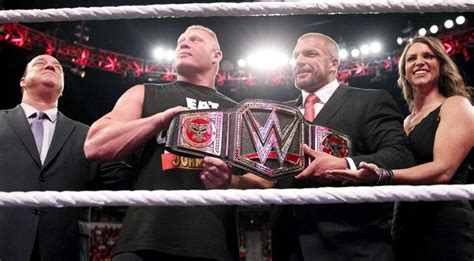 Brock Lesnar And Triple H