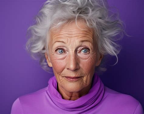 Premium Photo Old Woman Portrait