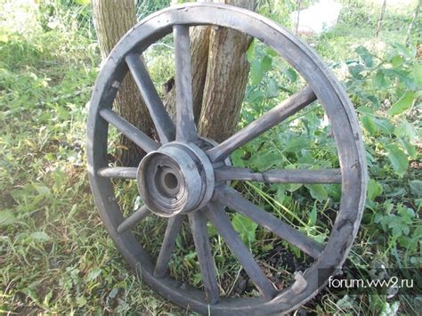 Помогите определить с какой повозки тележное колесо. - Опознание ...